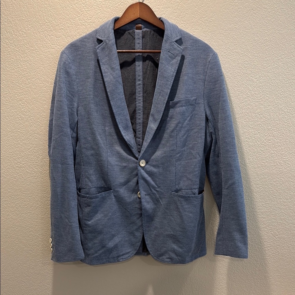Zara Men's Blue Blazer